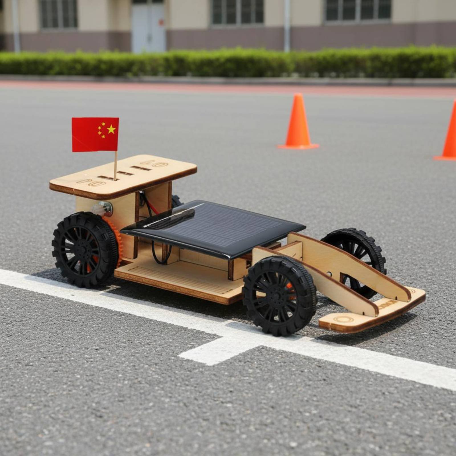 Renewable Energy For Transportation - DIY Solar Speed Car Renewable Energy