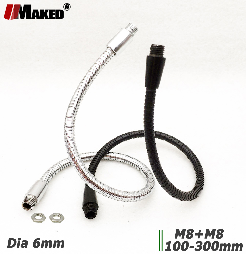 Energy Storage Rack - 1/5/10pc Dia6mm LED Gooseneck Desk Lamp