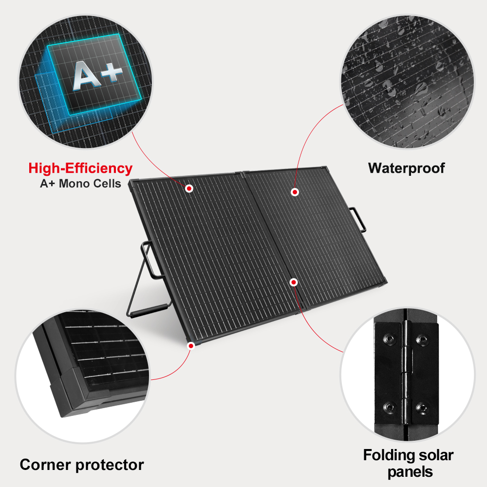 New DOKIO 18V 100W Foldable So - Folding Solar Panel incelemesi ve fiyatı