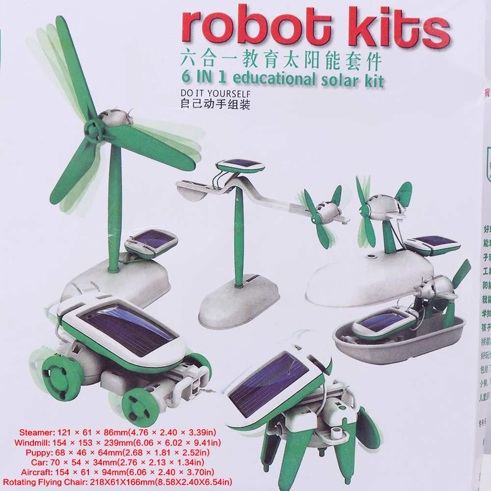 Solar Panels 6-In-1 Solar Powe - Renewable Energy Lab incelemesi ve fiyatı