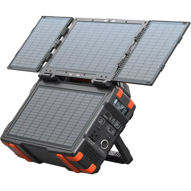 300W Portable Power Station wi - Folding Solar Panel incelemesi ve fiyatı