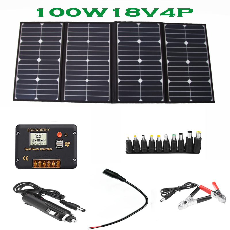 Portable 100 Watt Folding Sola - Folding Solar Panel incelemesi ve fiyatı