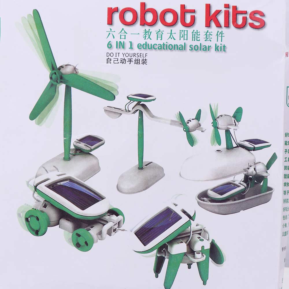 6-In-1 Solar Power Robot Renew - Renewable Energy Lab incelemesi ve fiyatı