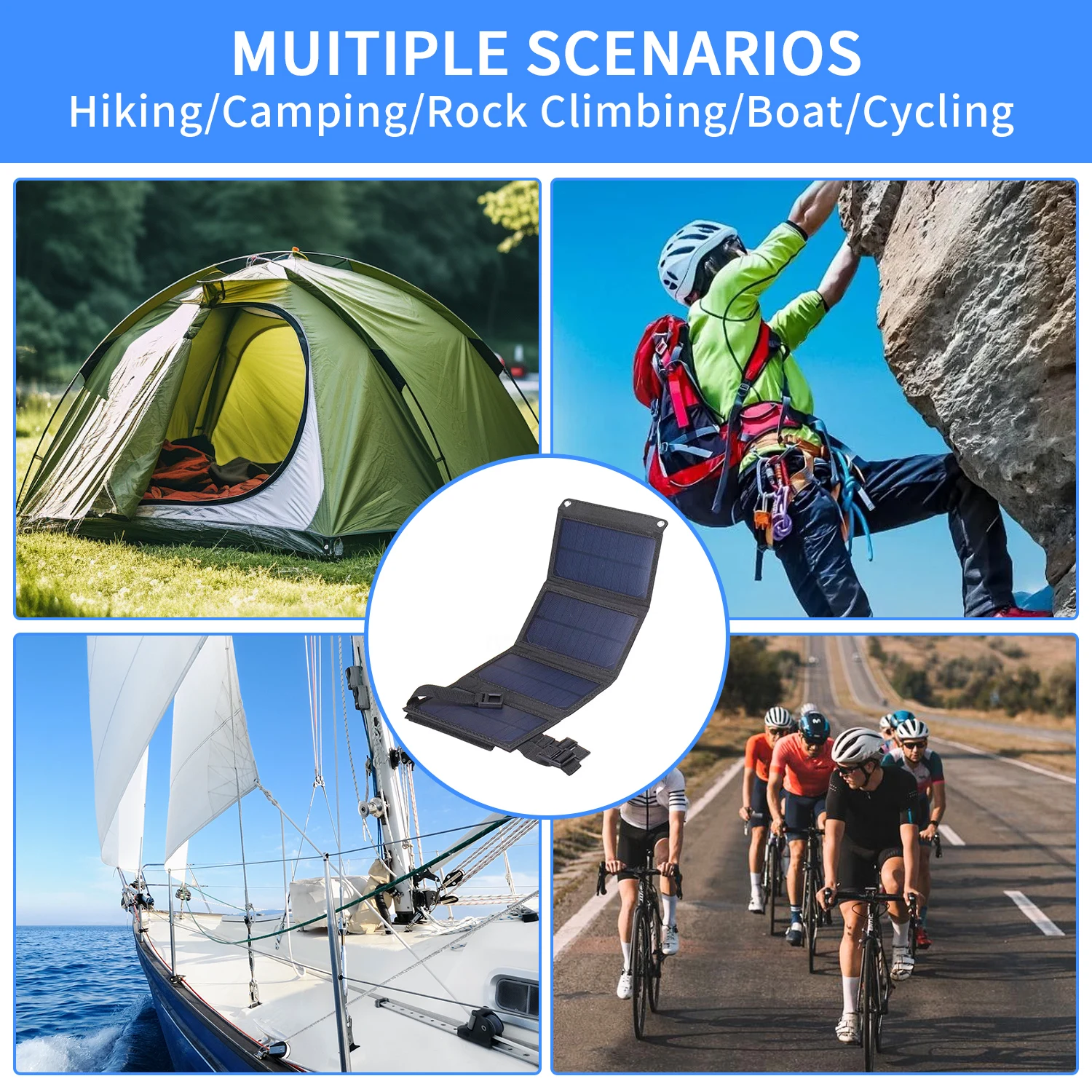 Foldable Solar Panel 20W 50W 6 - Folding Solar Panel incelemesi ve fiyatı