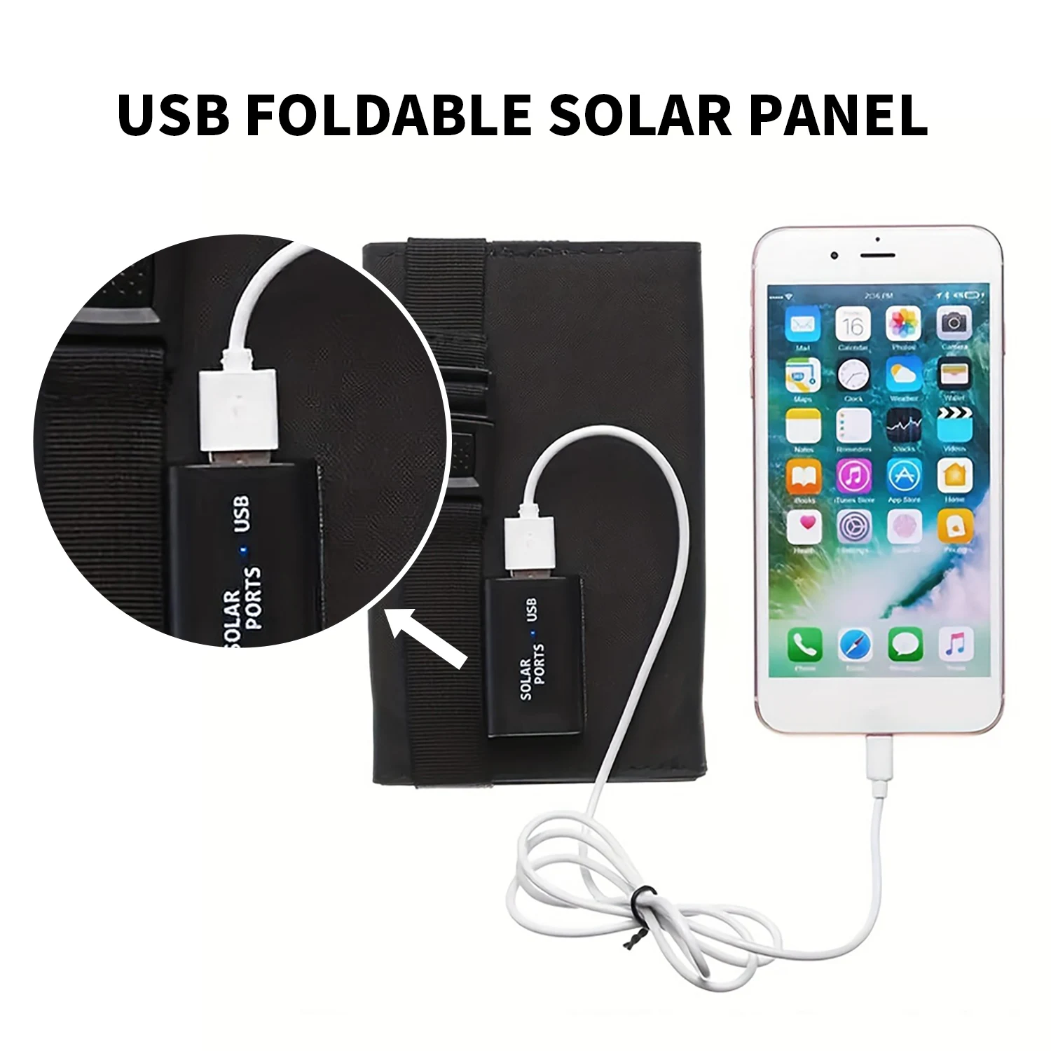 Foldable Solar Panel 20W 50W 6 - Folding Solar Panel incelemesi ve fiyatı