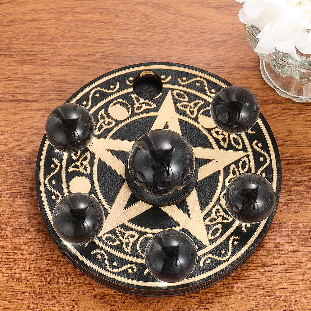 Wooden Pentacle Crystal Ball D - Energy Storage Rack incelemesi ve fiyatı