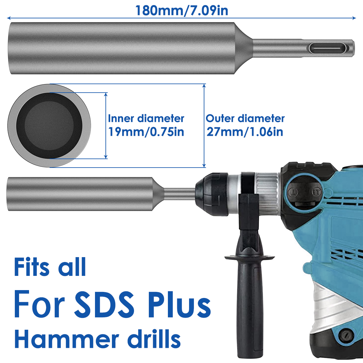 SDS Plus Ground Rod Driver for - Earthing Grounding Rod incelemesi ve fiyatı