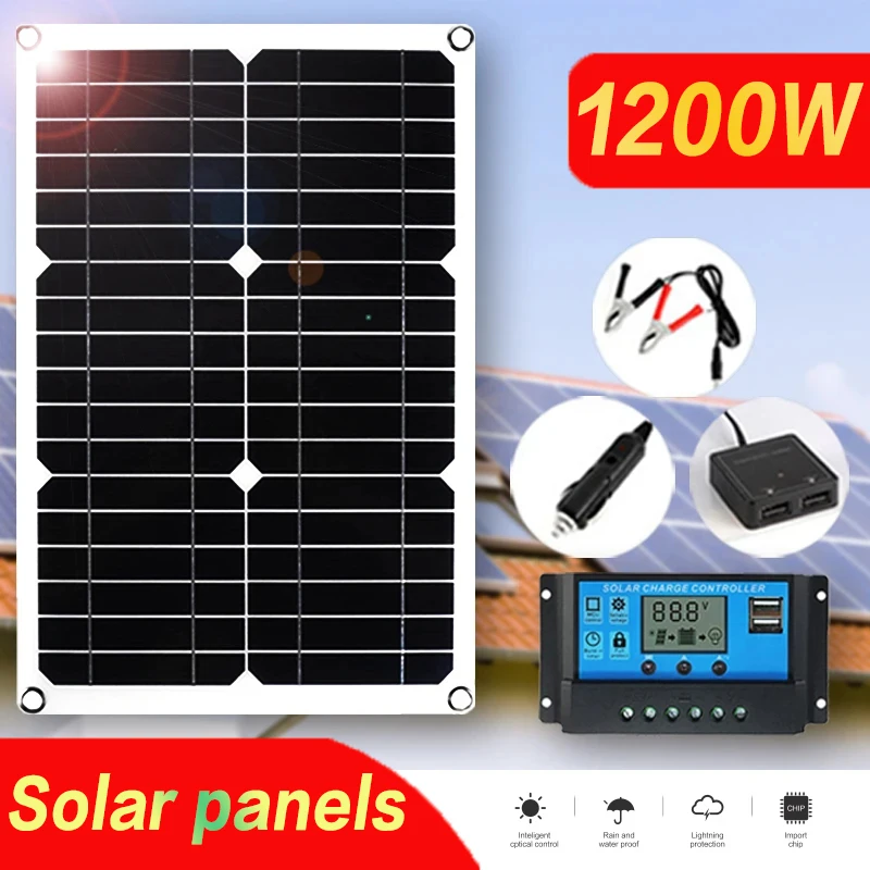 1200W Solar Panel 12V Solar Pa - Folding Solar Panel incelemesi ve fiyatı