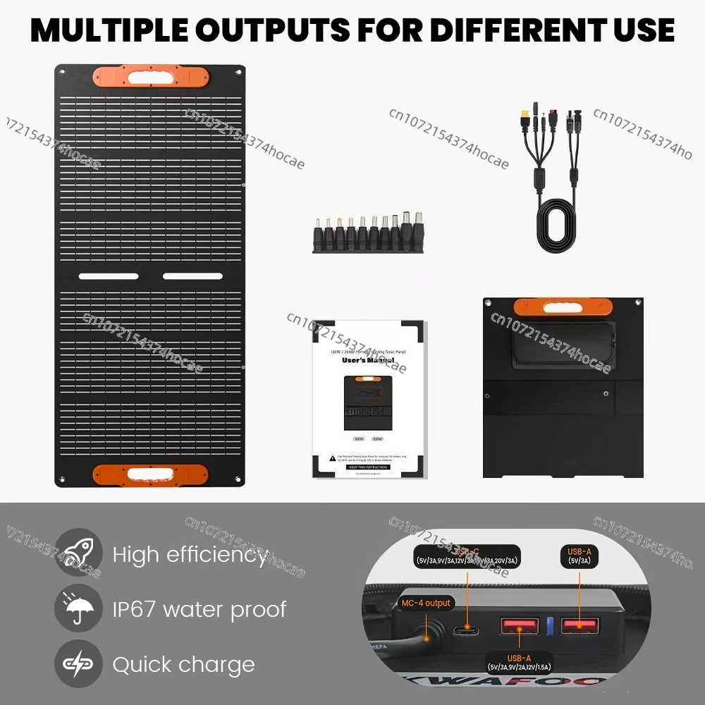 100-Watt foldable solar panel  - Folding Solar Panel incelemesi ve fiyatı