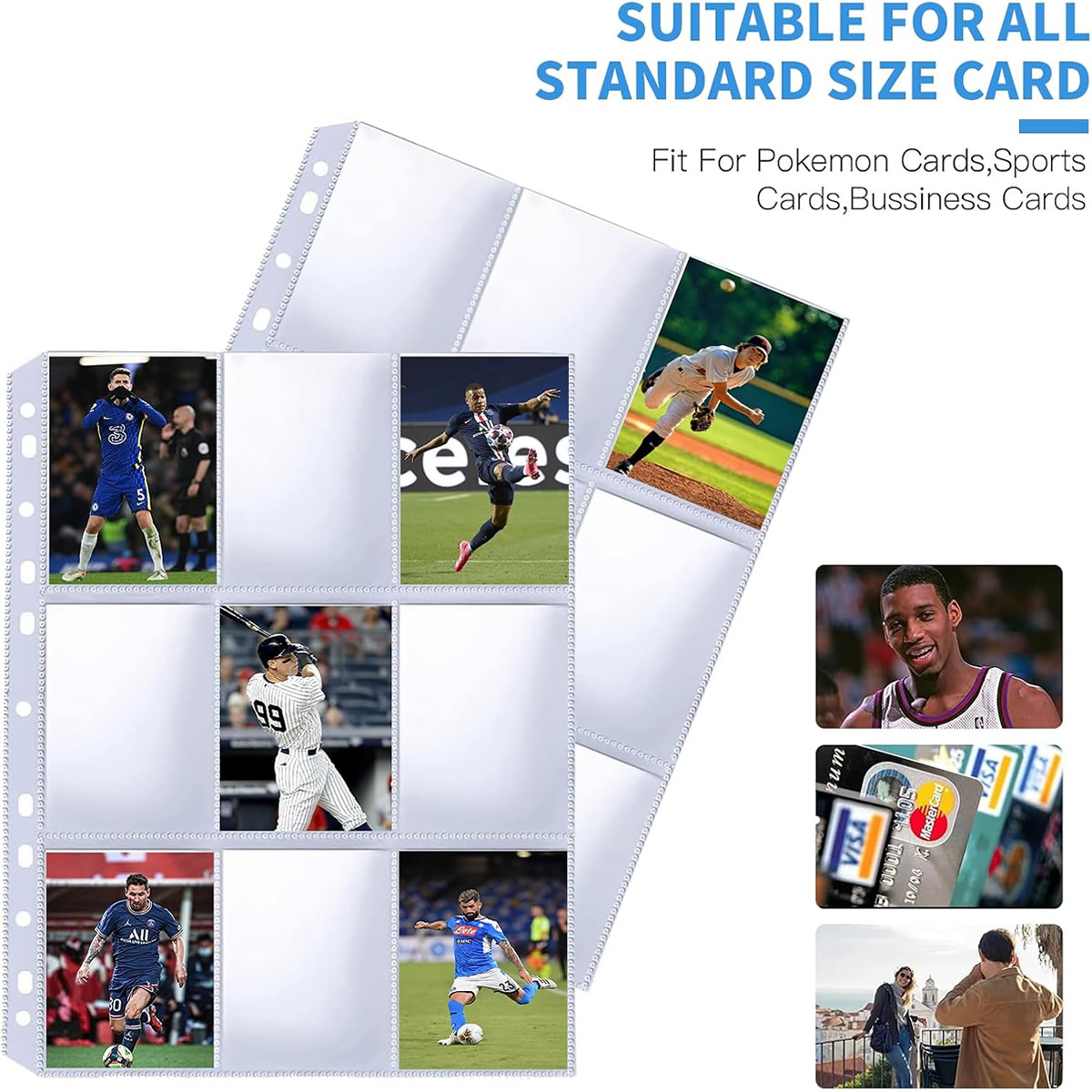 50 Pack 9 Pocket Card Sleeves  - Energy Storage Rack incelemesi ve fiyatı