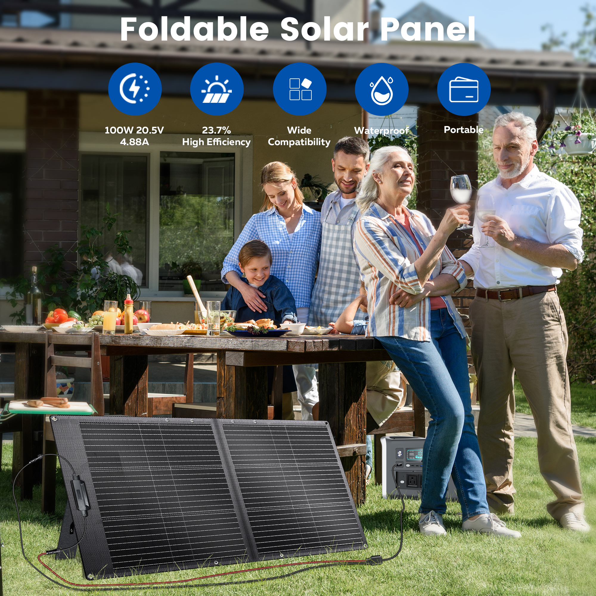 CTOLITY SPC100 100W Foldable S - Folding Solar Panel incelemesi ve fiyatı