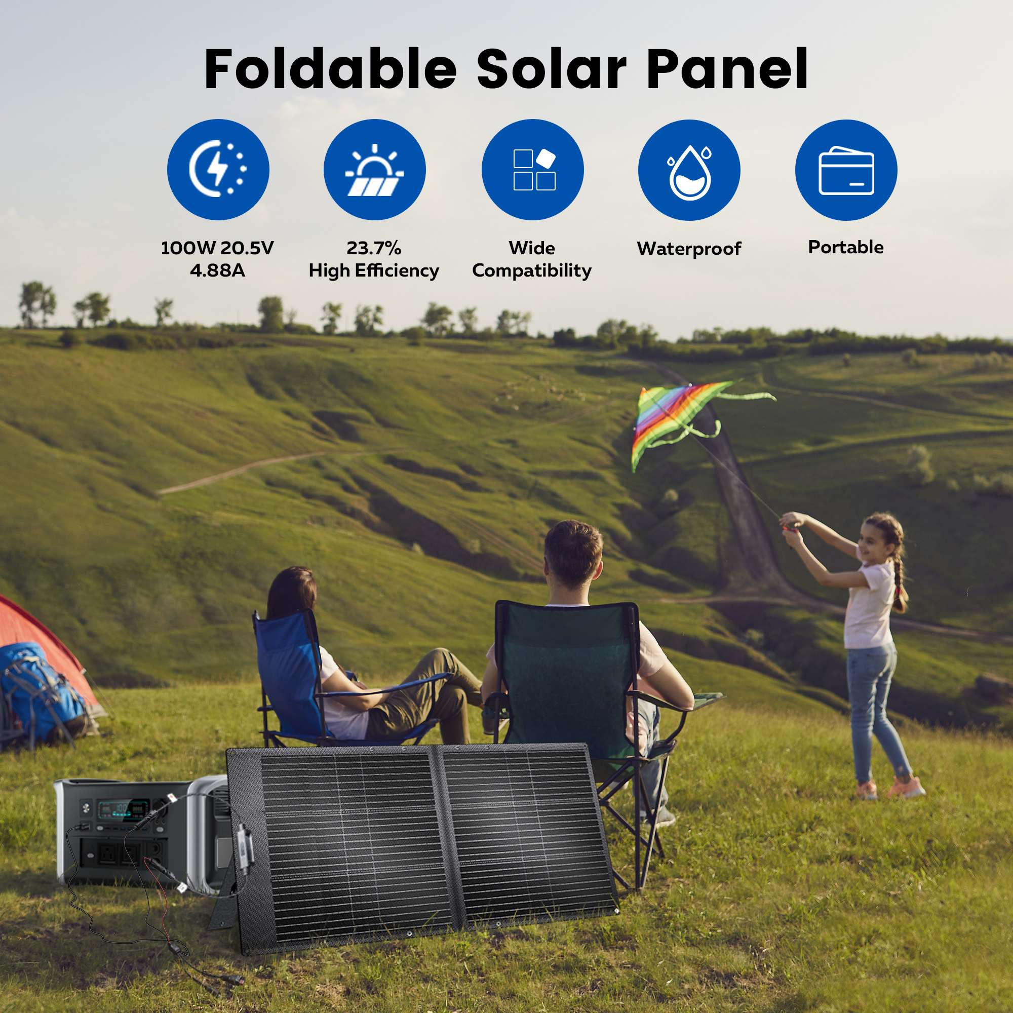 CTOLITY SPC100 100W Foldable S - Folding Solar Panel incelemesi ve fiyatı