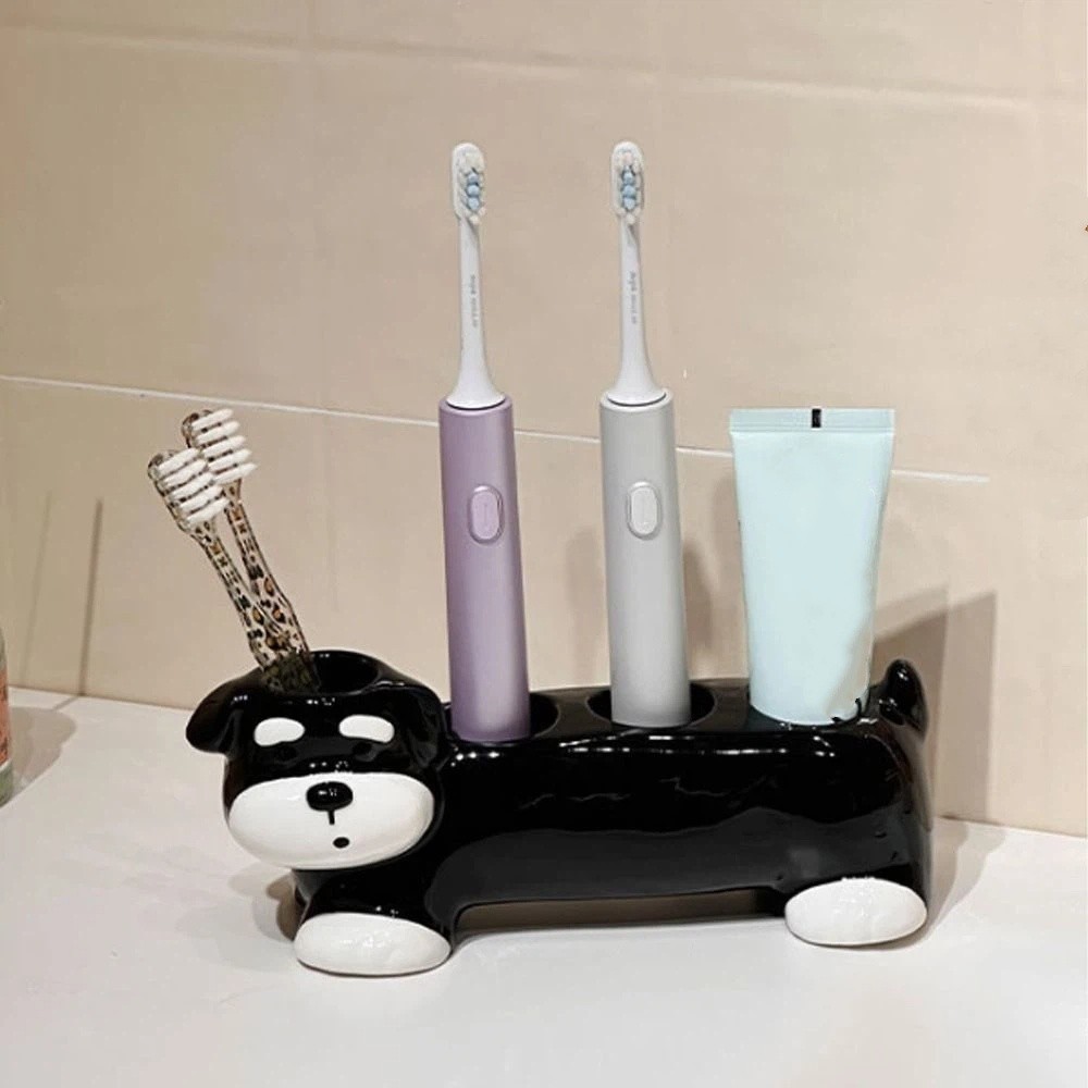 Cat Dog Shape Ceramic Toothbru - Energy Storage Rack incelemesi ve fiyatı