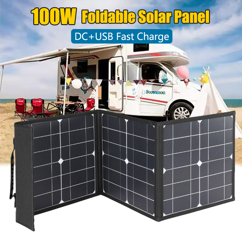 100W Foldable Solar Panel DC+U - Folding Solar Panel incelemesi ve fiyatı